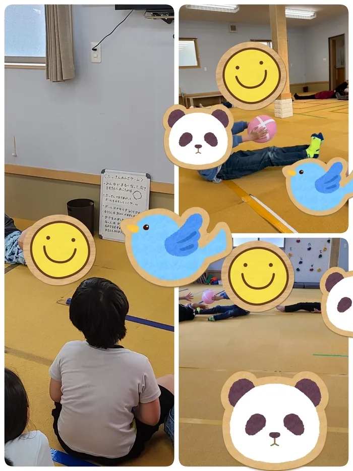 わくわく子供ひろば須賀川/2025.5.14 腹筋連鎖ゲーム😃