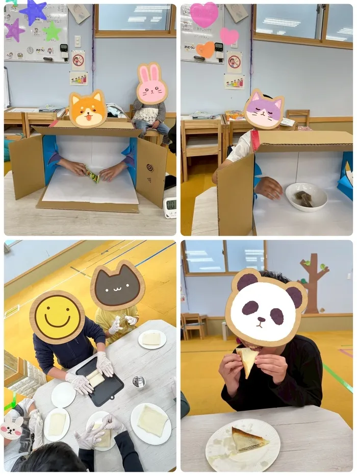 わくわく子供ひろば須賀川/2025.5.31 箱の中身は何だろな⁉️＆クッキング👨‍🍳