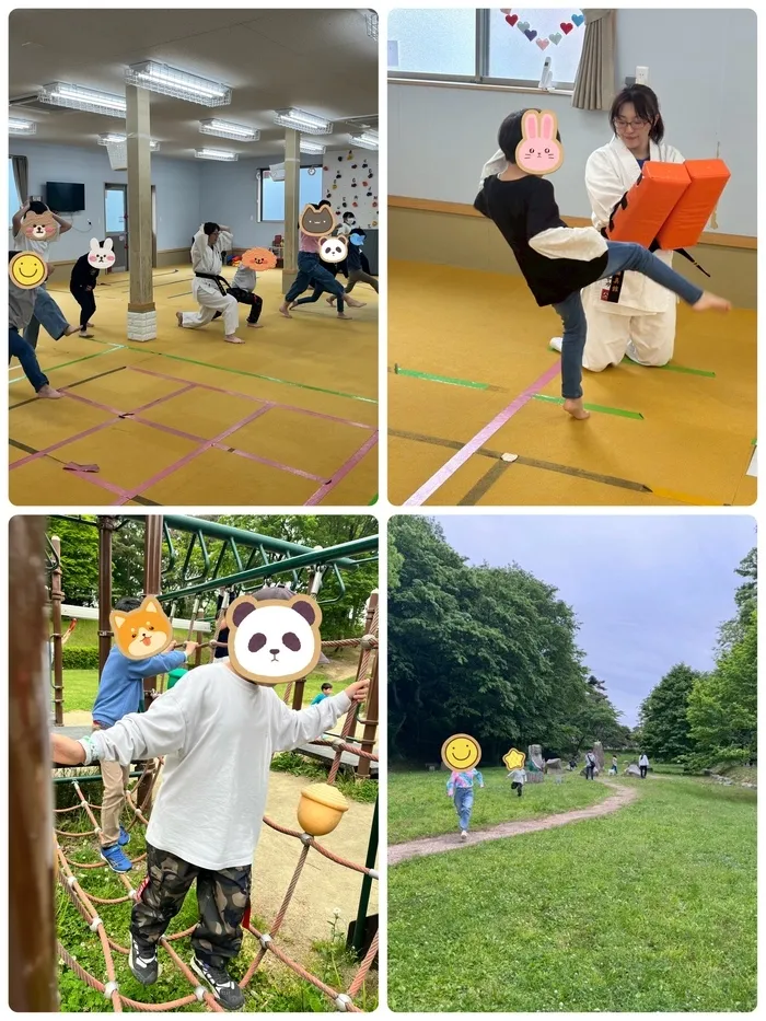 わくわく子供ひろば須賀川/2025.5.24     空手教室🥋翠ケ丘公園🚗