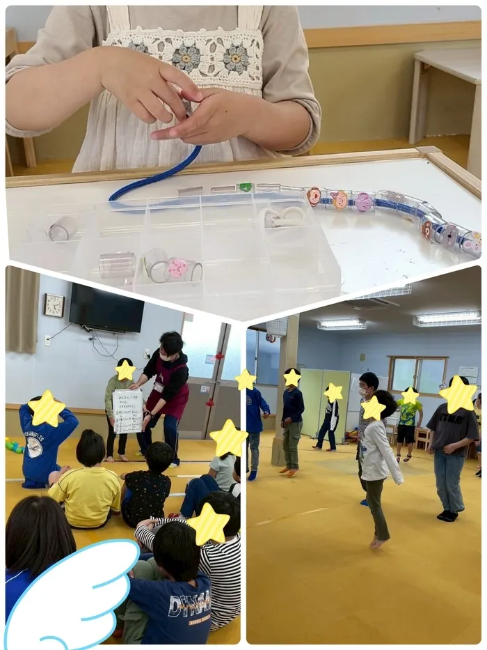 わくわく子供ひろば須賀川/2025.5.15  みんな一緒ゲーム😊🎶