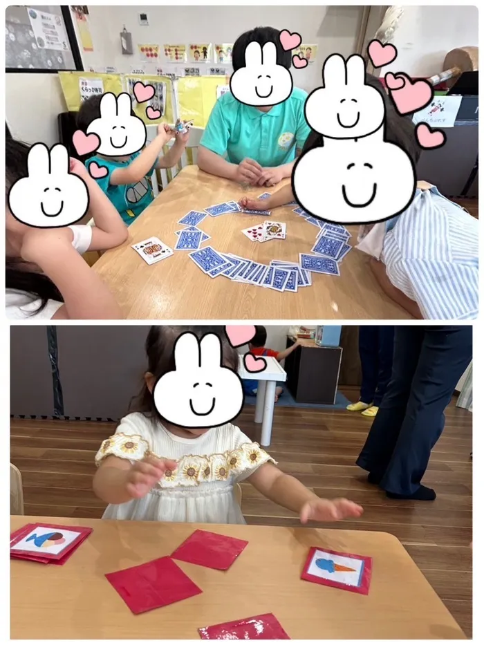 児童発達支援くらっぴ/カードゲームでルールと順番を守る(*^-^*)