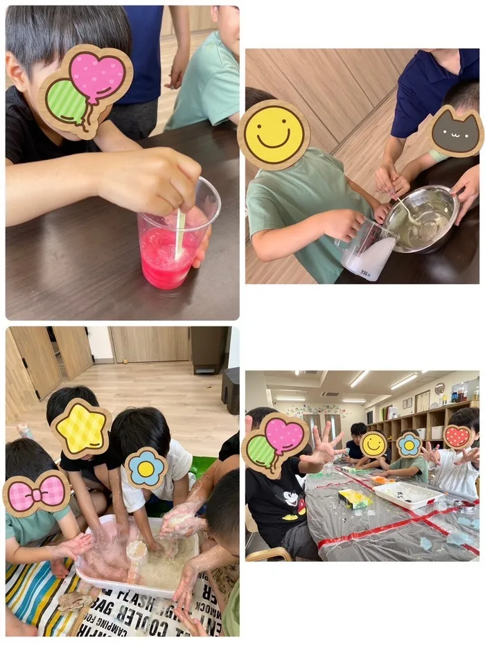 LEGON Kids S/感触遊び🫧ゼラチン石鹸・寒天遊び