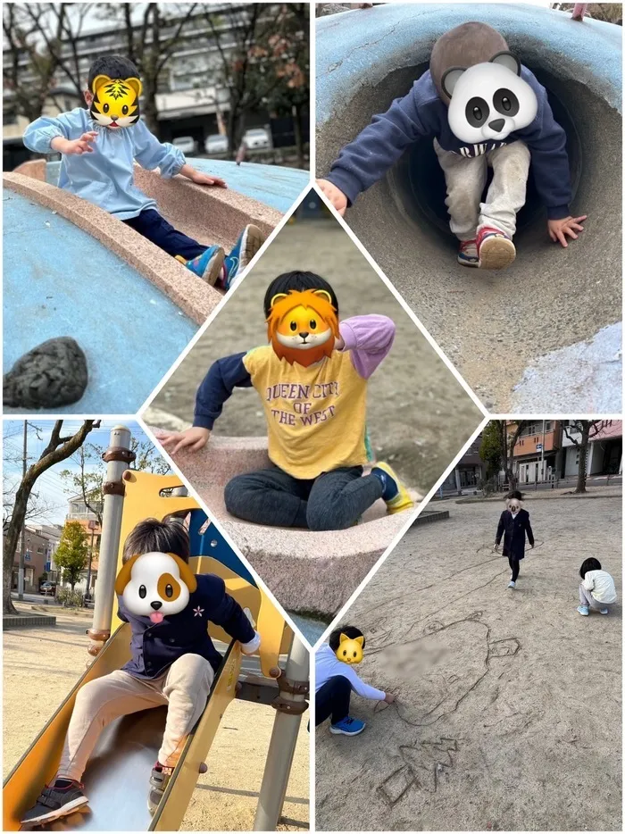 LEGON Kids ＋/公園で遊んだよ！