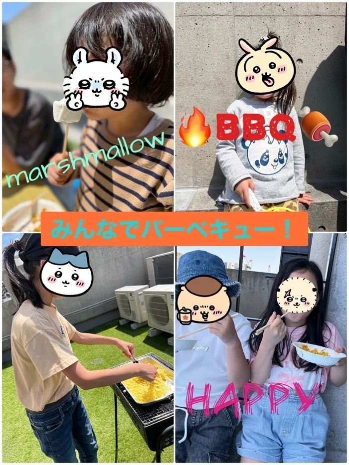 LEGON Kids ＋/🔥🍗BBQをしました🍖🔥