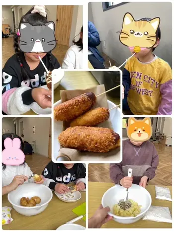 LEGON Kids ＋/チーズハットグ作り！