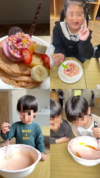 LEGON Kids ＋/パンケーキ作りをしました✨
