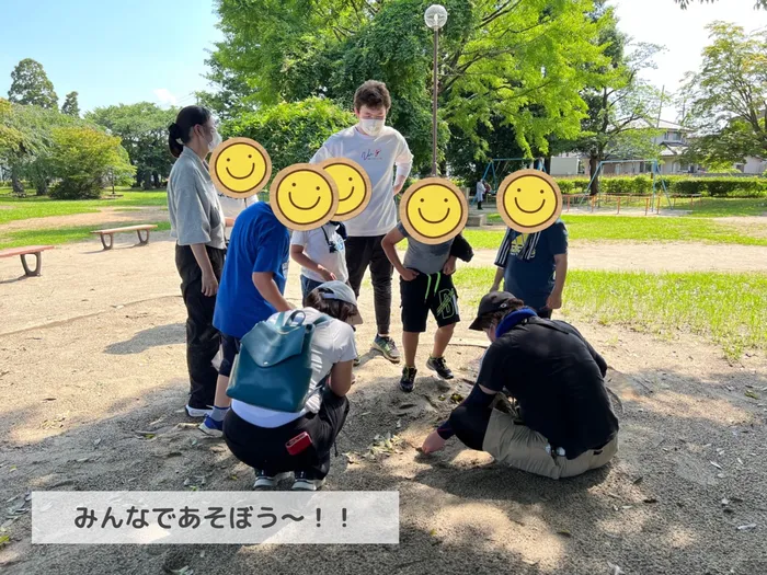 スパークランド仙台宮城野/近隣の公園で、屋外療育『フィールドスパーク』を行いました☀️