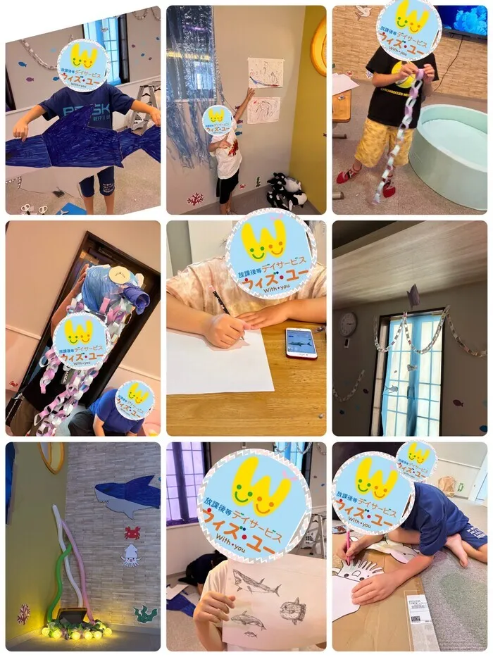 ウィズユー宇都宮瑞穂/お部屋を大改造🛠️ウィズ・ユーに水族館を作ろう🐳🪸Part１
