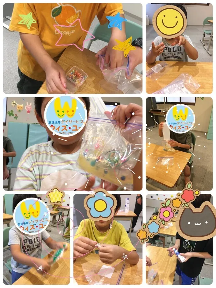 ウィズユー宇都宮瑞穂/センサリーバックを作ろう(∩´∀｀)∩