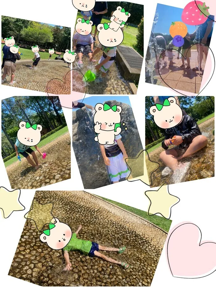 ウィズユー宇都宮瑞穂/外出レク🚙公園で水遊びをしよう‼🏞