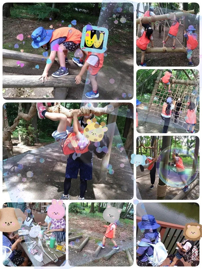 ウィズユー宇都宮瑞穂/一日レク　井頭公園でフィールドアスレチック🌲🏞