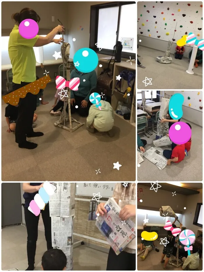 ウィズユー宇都宮瑞穂/✨新聞タワーゲームにチャレンジ✨