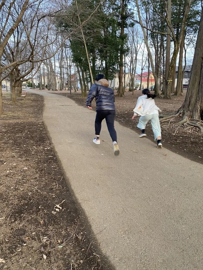 ウィズユー宇都宮瑞穂/近所の公園でダッシュ🏃‍♀️🏃‍♂️