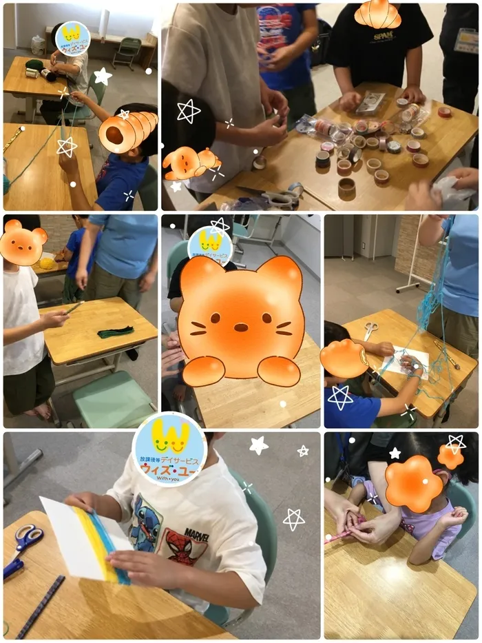 ウィズユー宇都宮瑞穂/アクリル箒をつくろう