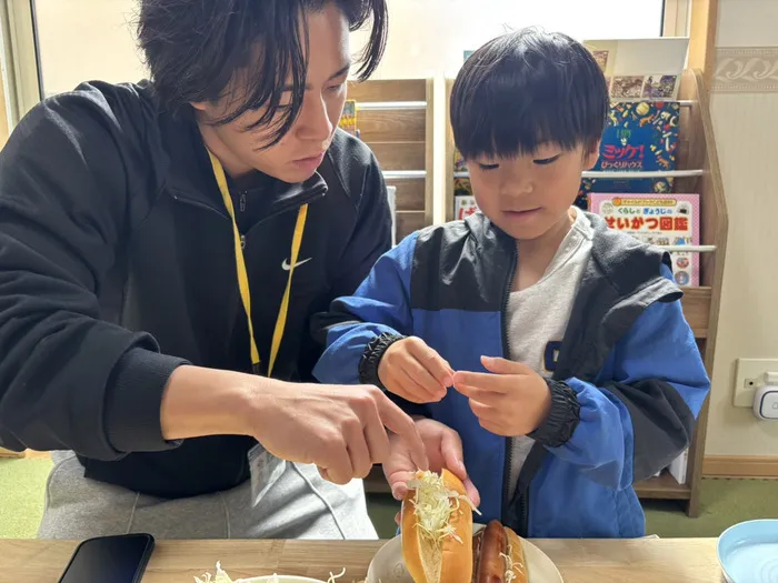 D-KidsLab那珂川教室/ホットドック作り🌭