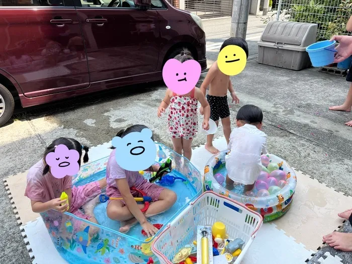 児童発達支援・放課後等デイサービス ねいろ/水遊び！！