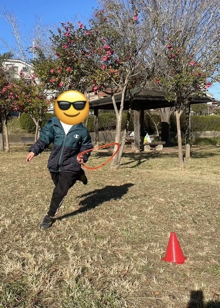 ことのは　名戸ヶ谷店/広場でリレー🏃‍♂️💨