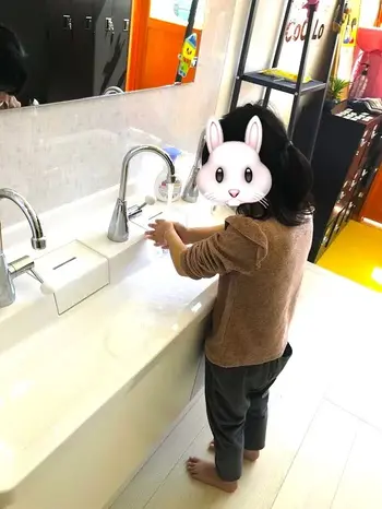 児童発達支援・放課後等デイサービス　 CoCoLo　　　(完全送迎可！！)/しっかり手洗い！