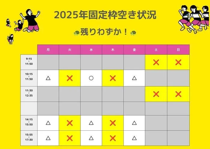 Lii sports studio甲東園/🎍2025年固定枠について🎍