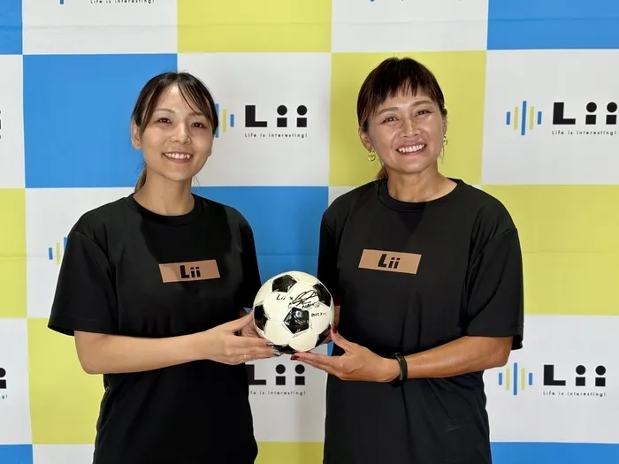 Lii sports studio甲東園/川澄奈穂美選手とアスリートパートナー契約を締結⚽🌟