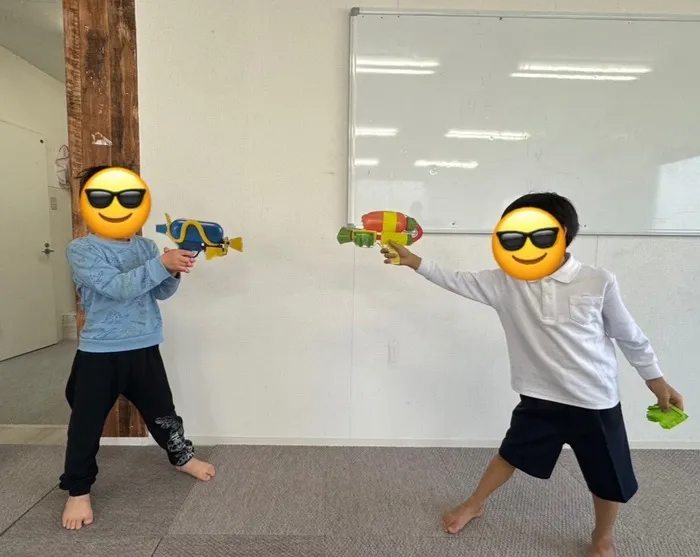 放課後等デイサービスラピ/手作りの武器🔫💥