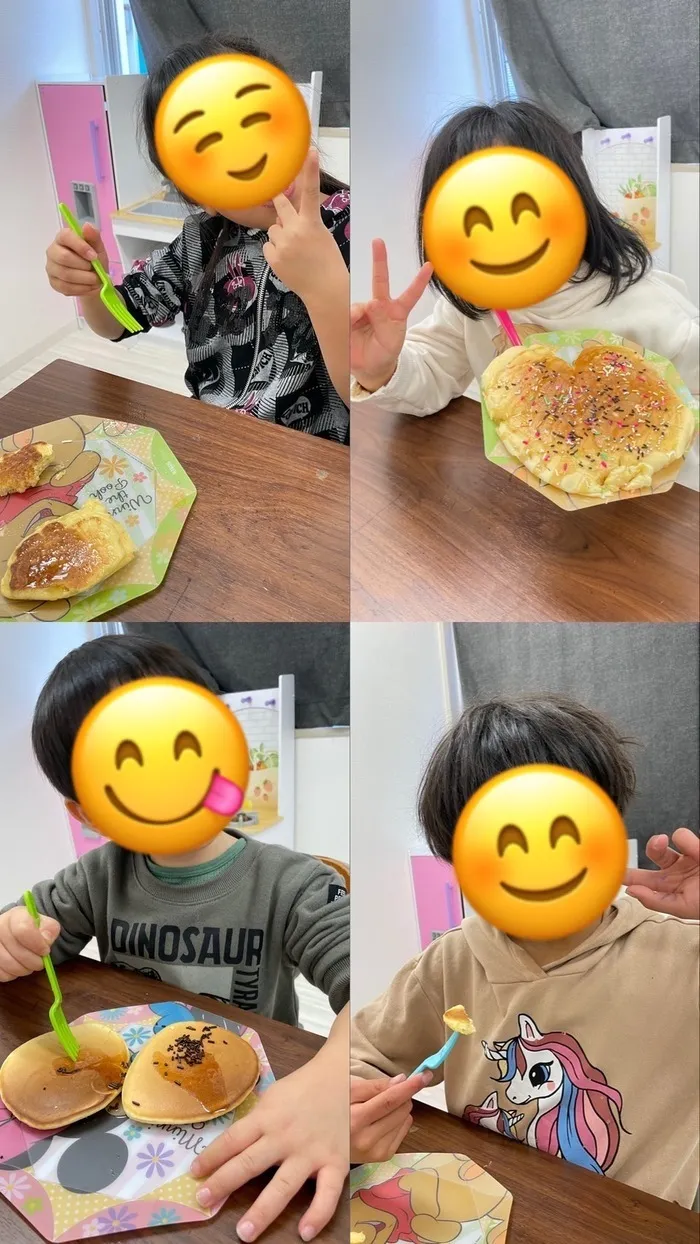 放課後等デイサービスラピ/ホットケーキ🥞クッキング