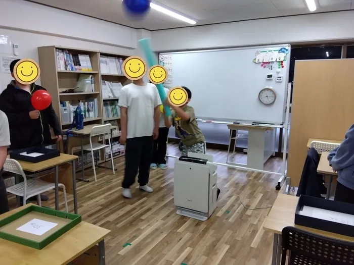 スタディカフェ　愛西富吉教室/風船パンチ