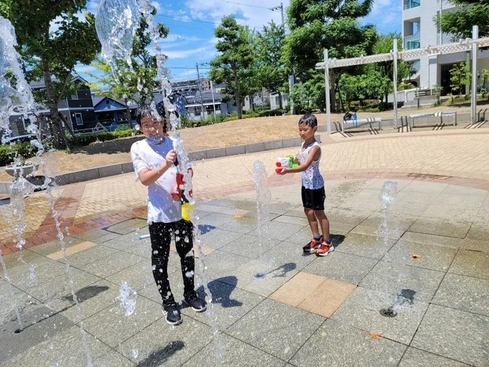 こぱんはうすさくら川崎幸教室/プログラム「スプラトゥーンで水鉄砲」