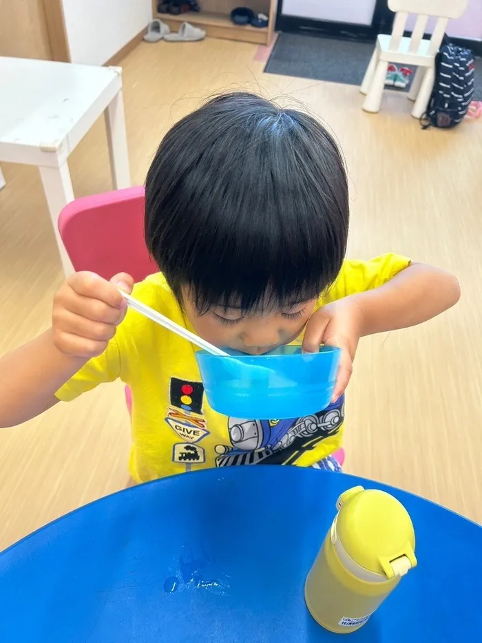 こぱんはうすさくら川崎幸教室/かき氷を食べよう！🍧