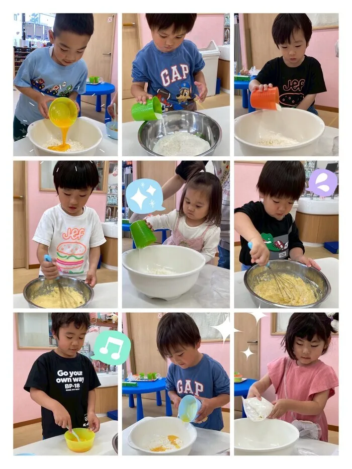 こぱんはうすさくら川崎港町教室/ケーキ作り！