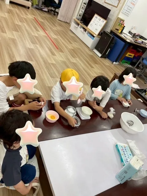 こどものひだまり成育/モッツアレラチーズを使って豆腐チーズケーキ🧀