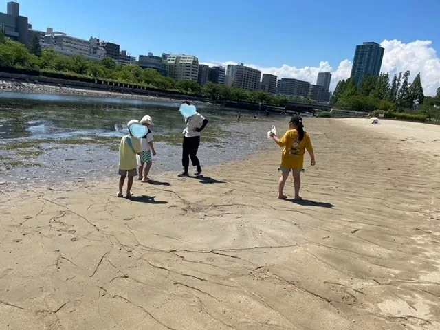 こどものひだまり成育/砂浜であそぼう🐠