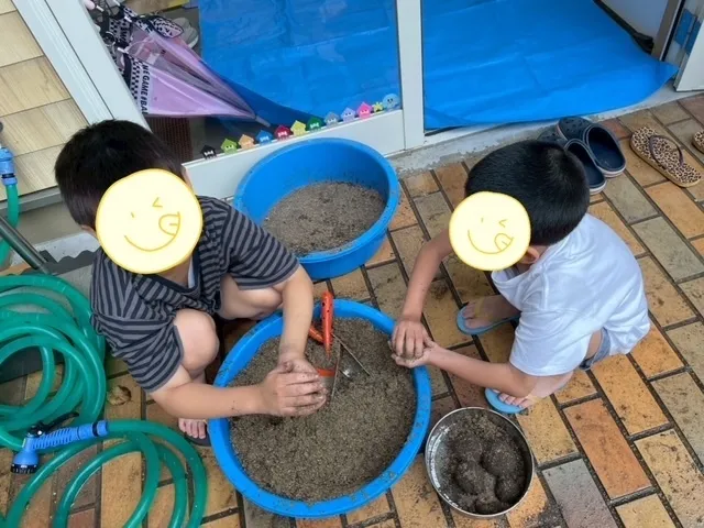 こどものひだまり成育/泥団子をつくろう😊