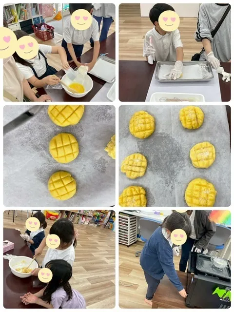 こどものひだまり成育/メロンパンクッキー🍈