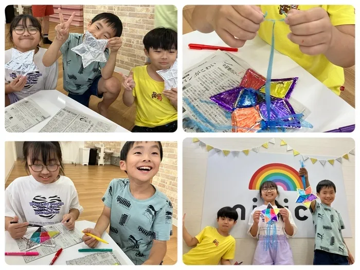 nijico湘南台/ステンドグラス風星作り✨