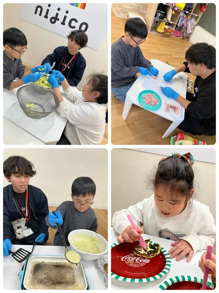 nijico湘南台/お好み焼き作り🍳