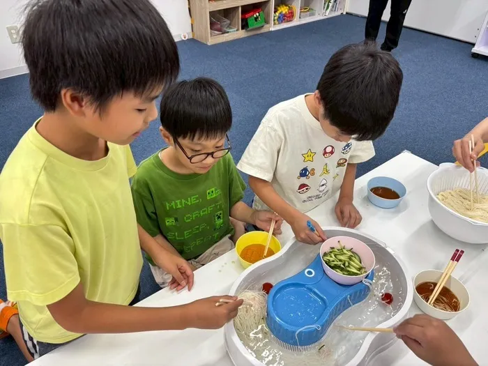クオリティ・オブ・ライフ　高宮支援教室/流しそうめん