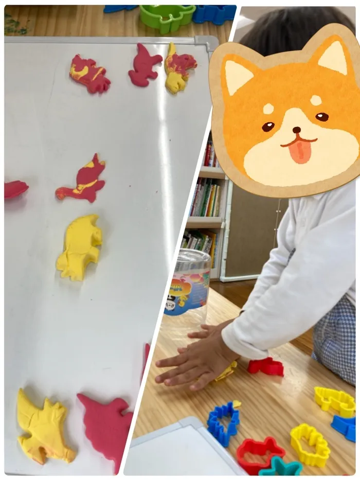 児童発達支援　ヒトツナ麻布教室/ねんど遊び