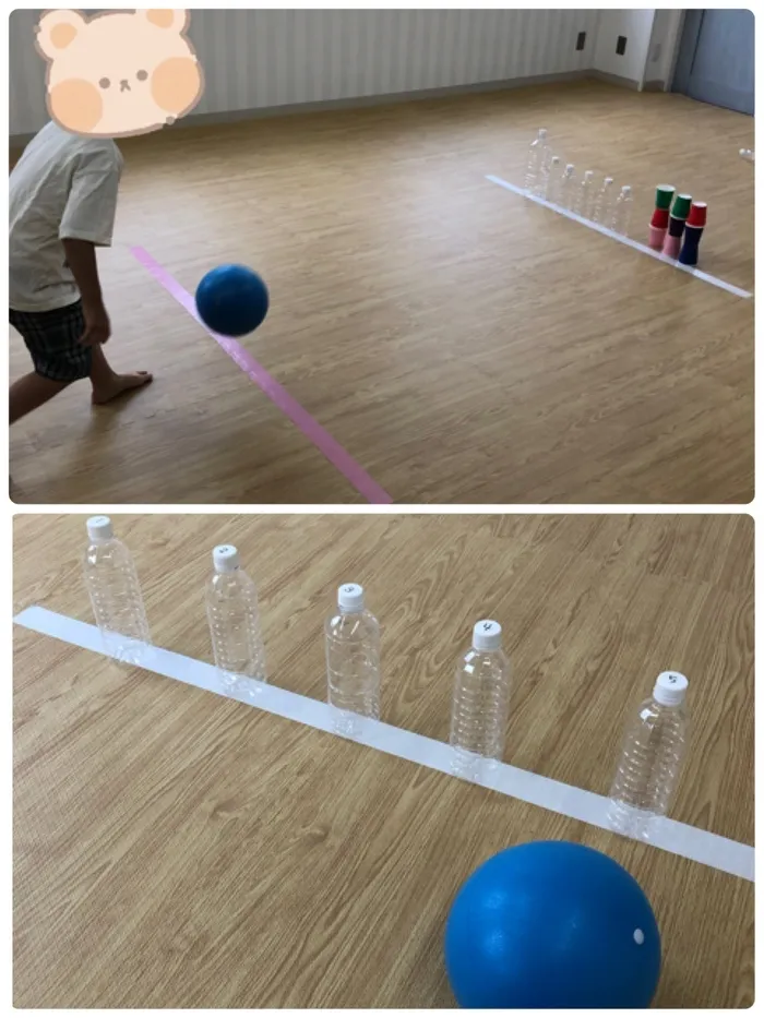 児童発達支援　ヒトツナ麻布教室/コロコロボーリング🎳