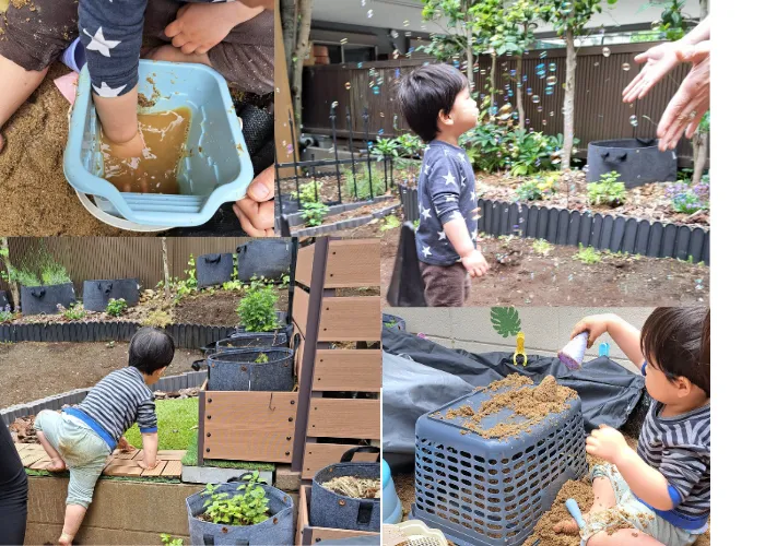 児童発達支援ひなぎく/お庭遊び