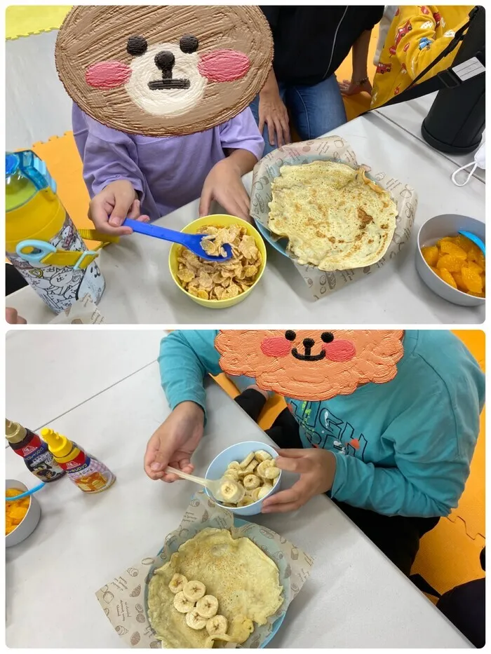 にじの空/クレープづくり🧑‍🍳