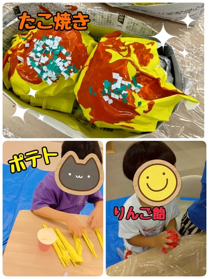 ジョイランドHOP【空きわずか】集団療育と個別療育ともに充実！/【製作イベント】屋台の食べ物作り🍭