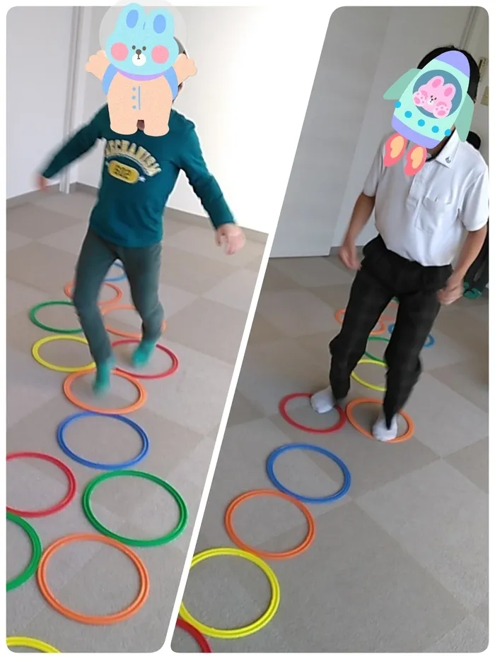 ジョイランドHOP【空きわずか】集団療育と個別療育ともに充実!/普段の療育 ~伝承遊び ケン・パ~