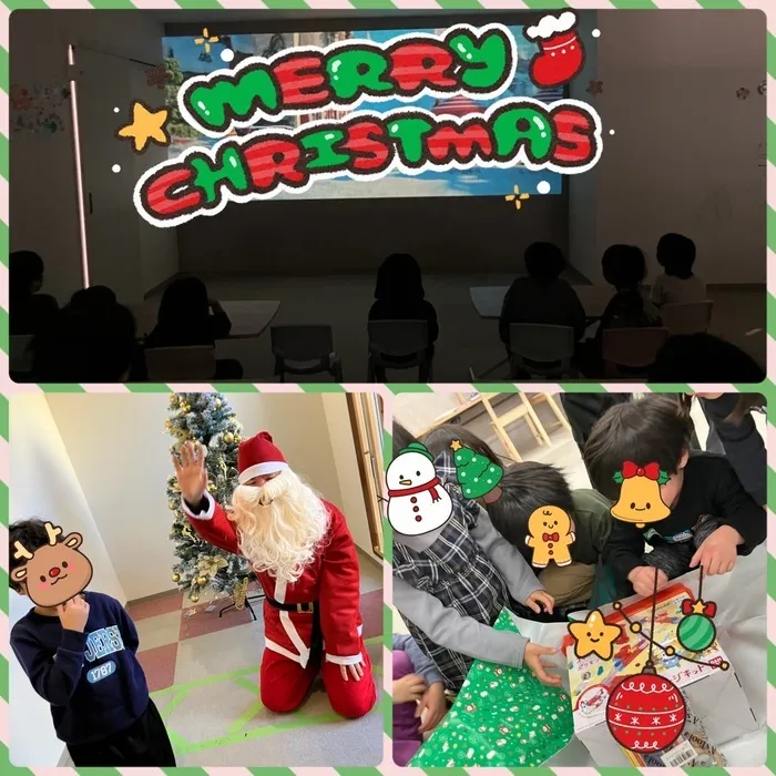 ジョイランドHOP【空きわずか】集団療育と個別療育ともに充実！/【イベント】クリスマスジョイシネマ🎄🎥🎅