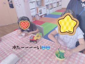 おくるみ/冷たい感触遊び😊🧊（アゲイン）