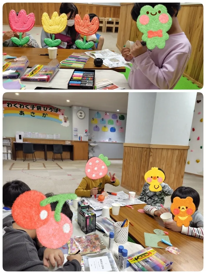 わくわく子供ひろば安積/制作活動🎃