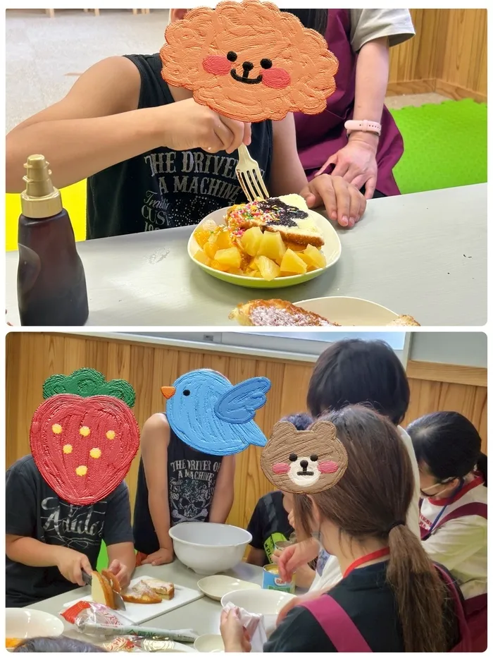 わくわく子供ひろば安積/誕生日ケーキ作り🎂