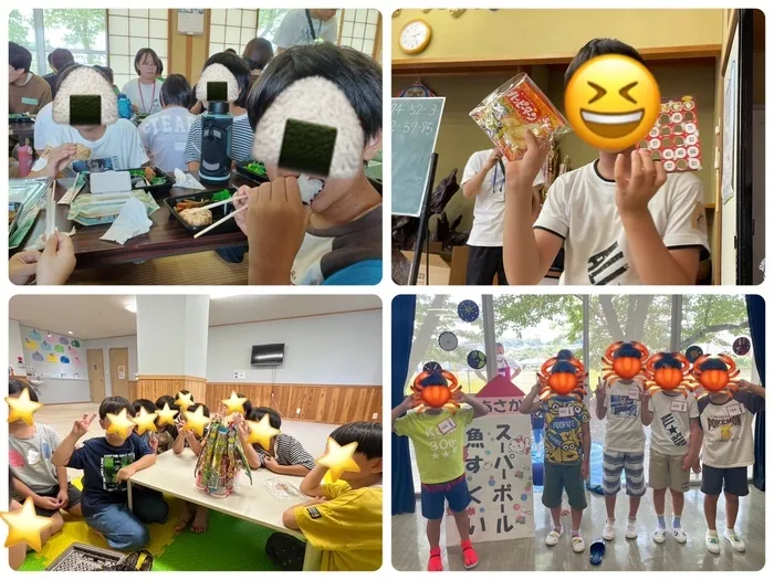 わくわく子供ひろば安積/わくわく合同夏祭り②🍙✌🏻🍬