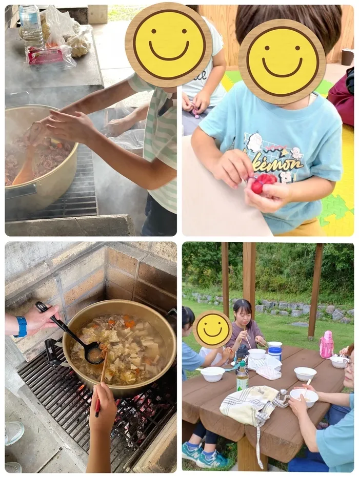 わくわく子供ひろば安積/🍲芋煮会🔥