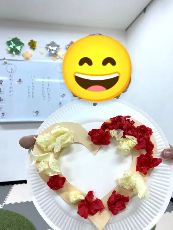 cocoro/💕ハートのリース作り💕